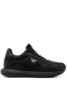 Emporio Armani baskets à lacets - Noir