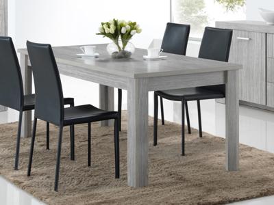 Eettafel EVORA 190 cm grijze eik