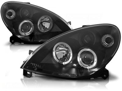 Tuning-Tec Koplampen dual halo rims CITROEN XSARA 09 00 - 10 04 ANGEL EYES ZWART