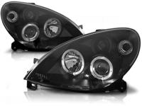 Tuning-Tec Koplampen dual halo rims CITROEN XSARA 09 00 - 10 04 ANGEL EYES ZWART