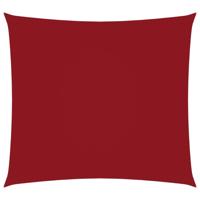 vidaXL Zonnescherm vierkant 2,5x2,5 m oxford stof rood