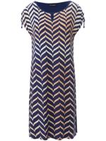 Jurk grafische print voor Van Charmline blauw