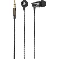 Renkforce Stereo Headset In Ear Headset Zwart (metallic)