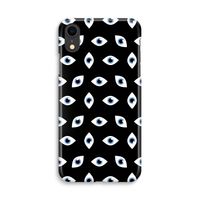 Eyes pattern: iPhone XR Volledig Geprint Hoesje - thumbnail