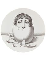 Fornasetti assiette "Tema e variazioni" - Blanc