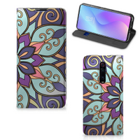 Xiaomi Redmi K20 Pro Smart Cover Purple Flower