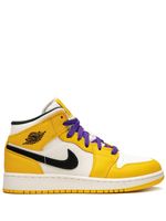 Jordan Kids baskets Air Jordan 1 Retro Mid SE - Jaune