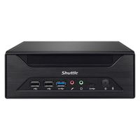 Shuttle XPC slim Barebone XH610 - S1700, Intel H610, 1xDP, 1xHDMI, 1x VGA, 2x COM (RS232), 2x LAN (2.5G and 1G), 1x slim 5.25", 2x 3.5", 2x M.2, 24/7 permanent gebruik - thumbnail