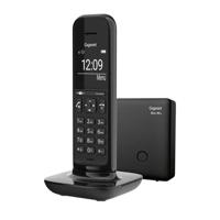Gigaset HelloPhone - Gigaset design huistelefoon voor de vaste lijn - antwoordapparaat - DECT telefoon met handsfree functie - groot grafisch display en eenvoudige menunavigatie - gris