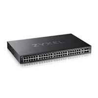 Zyxel 48-port GbE L3 Access Switch with 6 10G Uplink (XGS2220-54)