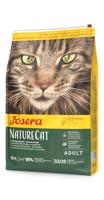 JOSERA NatureCat (1 x 10 kg), graanvrij kattenvoer met gevogelte en zalm-eiwitten, super premium droogvoer voor volwassen katten, per stuk verpakt