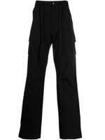 1989 STUDIO pantalon droit à poches cargo - Noir