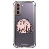 Samsung Galaxy S21 Plus Stevig Bumper Hoesje Boho Stay Wild - thumbnail