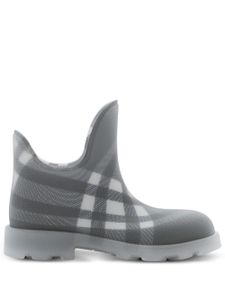 Burberry bottines Marsh à motif Vintage Check - Gris