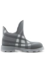 Burberry bottines Marsh à motif Vintage Check - Gris - thumbnail