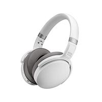 Sennheiser Adapt 360 witte over-ear Bluetooth stereo ANC headset met USB-dongle en etui, gecertificeerd voor Micrososft Teams Standard