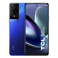 TCL 50 5G 128 GB smartphone met 16,6 cm (6,6 inch) groter oogcomfort (display 90 Hz, 8 GB (4 + 4) - 128 GB, 5G, uitbreidbare microSD, dual-sim, dual-sim, dubbele luidspreker, camera 50 MP, batterij