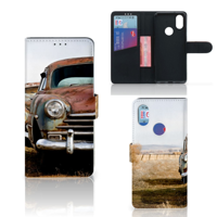 Xiaomi Mi A2 Telefoonhoesje met foto Vintage Auto