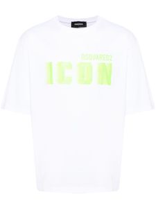 DSQUARED2 t-shirt à logo Icon Blur imprimé - Blanc