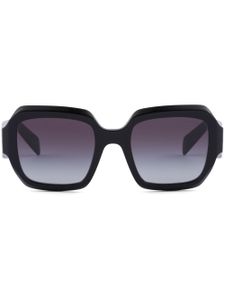 Prada Eyewear lunettes de soleil Symbole à monture oversize - Noir