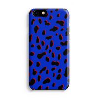 Blue Leopard: Volledig Geprint iPhone 7 Hoesje