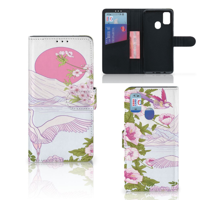 Samsung Galaxy M21 | M30s Telefoonhoesje met Pasjes Bird Standing