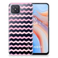 OPPO Reno4 Z | A92s TPU bumper Waves Roze