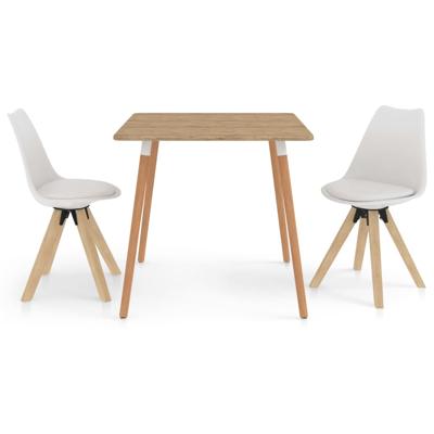 vidaXL 3-delige Eethoek wit vidaXL 3-delige Eethoek wit