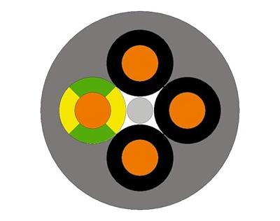 LAPP ÖLFLEX® CLASSIC 110 stuurleiding 4G 1,50 mm² grijs 1119304-50 50 m