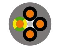 LAPP ÖLFLEX® CLASSIC 110 stuurleiding 4G 1,50 mm² grijs 1119304-50 50 m