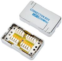 DIGITUS DN-93903 - LSA-aansluitmodule Cat 6-1 stuk - Afgeschermd - Cat6 LSA isolatieverplaatsingsconnector - AWG 22 tot AWG 26 - Voor Ethernetkabels, netwerkkabels, installatiekabels - Zilver