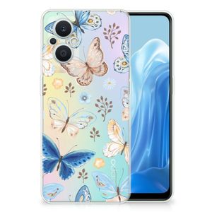 TPU Hoesje voor OPPO Reno8 Lite Vlinder