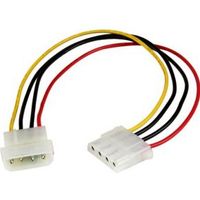 StarTech.com 30 cm Molex LP4-voedingsverlengkabel M/F - thumbnail