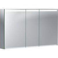 Geberit Option spiegelkast met verlichting 3 deuren 120x70x15cm 500207001 - thumbnail