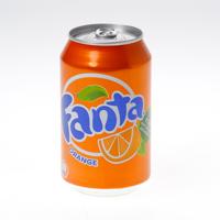 Blikje Fanta Orange sinas 33cl*