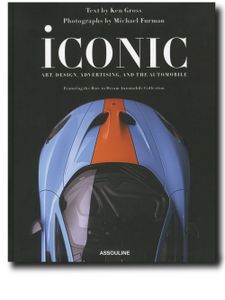 Assouline "livre Iconic: Art, Design, Advertising, and the Automobile" - Noir