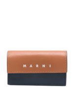 Marni portefeuille Business en cuir - Marron