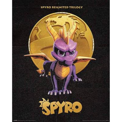 Poster Spyro Golden Dragon 40x50cm Poster Spyro Golden Dragon 40x50cm