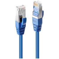 LINDY 45646 RJ45 Netwerkkabel, patchkabel CAT 6 S/FTP 7.50 m Blauw 1 stuk(s) - thumbnail