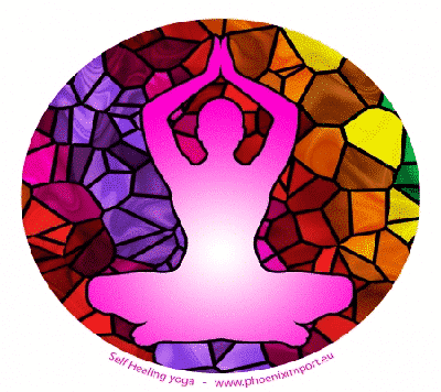 Raamsticker Self Healing Yoga Raamsticker Self Healing Yoga