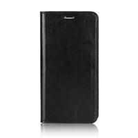 Shop4 - iPhone X Hoesje - Luxe Book Case Cabello Zwart