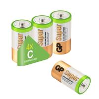 GP Batterij 03014AS4 Super Alkaline C Baby 4-pack, 4x C/Baby