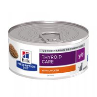 Hill's Prescription Diet Y/D Thyroid Care nat kattenvoer blik 1 tray (24 x 156 g)