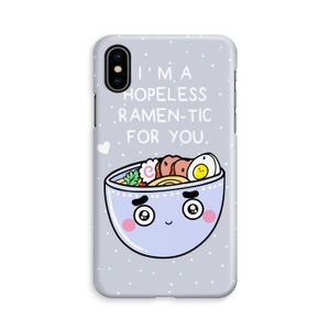 I'm A Hopeless Ramen-Tic For You: iPhone Xs Volledig Geprint Hoesje