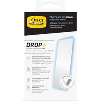 OtterBox Premium Pro Blue Light glazen schermbeschermer voor iPhone 15 Plus, gehard glas, superieure krasbescherming, overleeft vallen tot 6ft, antimicrobiële bescherming