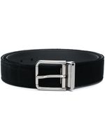 Dolce & Gabbana ceinture en velours - Noir