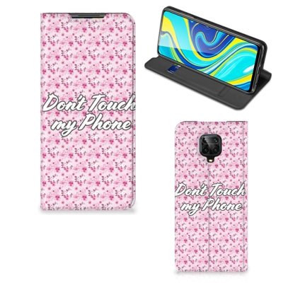 Xiaomi Redmi Note 9 Pro | 9S Design Case Flowers Pink DTMP Xiaomi Redmi Note 9 Pro | 9S Design Case Flowers Pink DTMP
