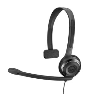 Sennheiser PC 7 USB On Ear headset Computer Kabel Mono Zwart Noise Cancelling