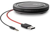 Plantronics Calisto 5200 USB-A + 3,5 mm, conferentieapparaat met microfoon en luidspreker