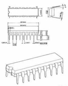 Microchip Technology PIC16F84-04/P Embedded microcontroller PDIP-18 8-Bit 4 MHz Aantal I/Os 13